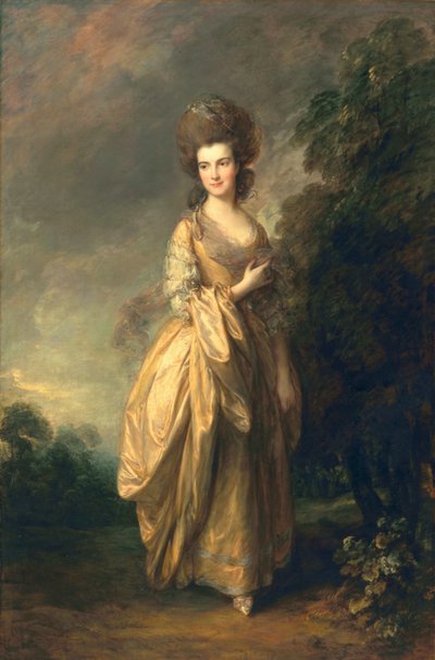Elizabeth Beaufoy, later Elizabeth Pycroft, c.1780 by Thomas Gainsborough